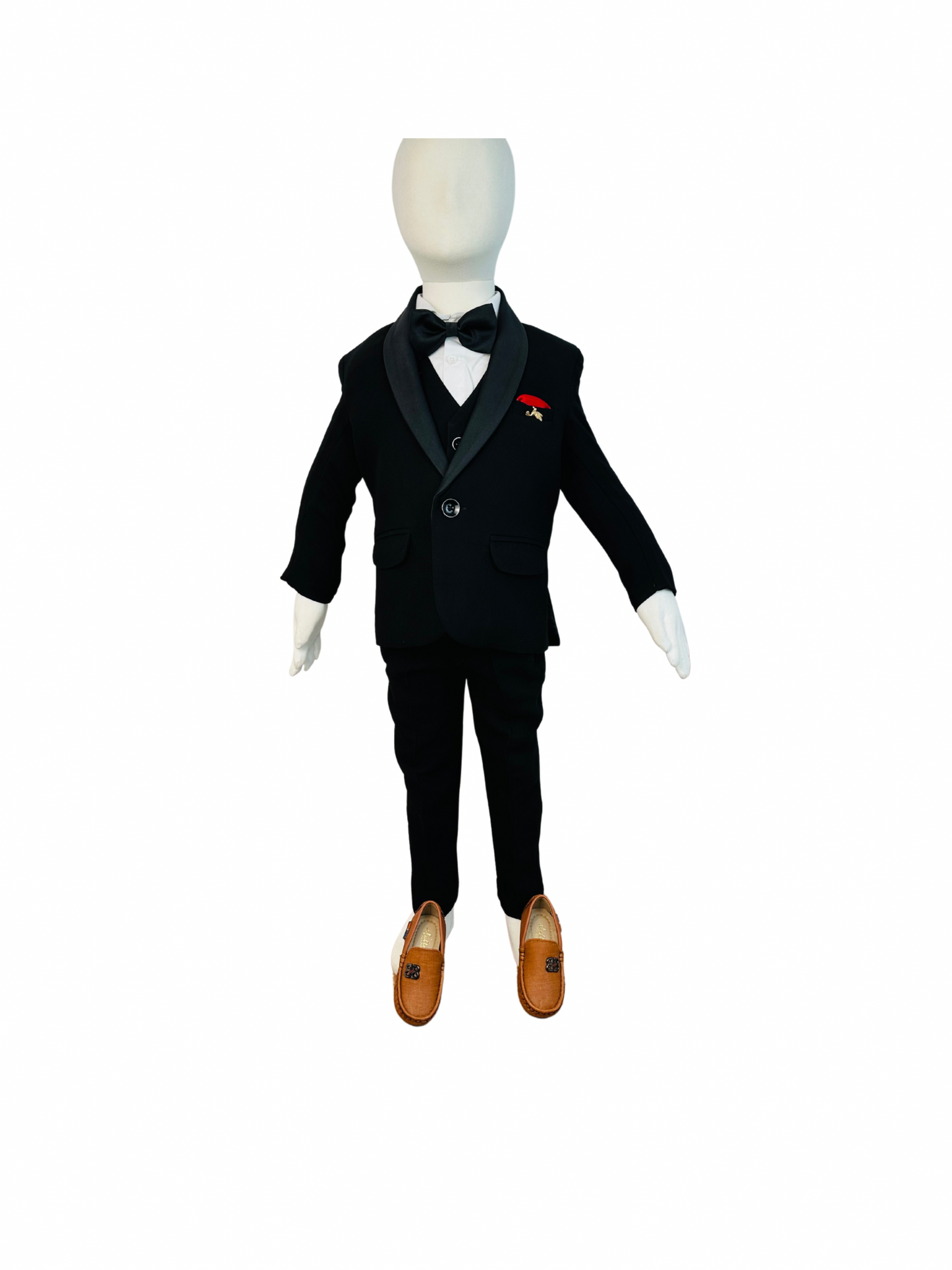 Formal Suit 5pcs Tuxedo Black