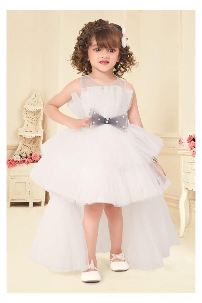 Princess Bow Back long Dress