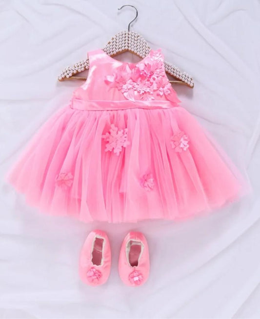 NewBorn Dress with Shoes