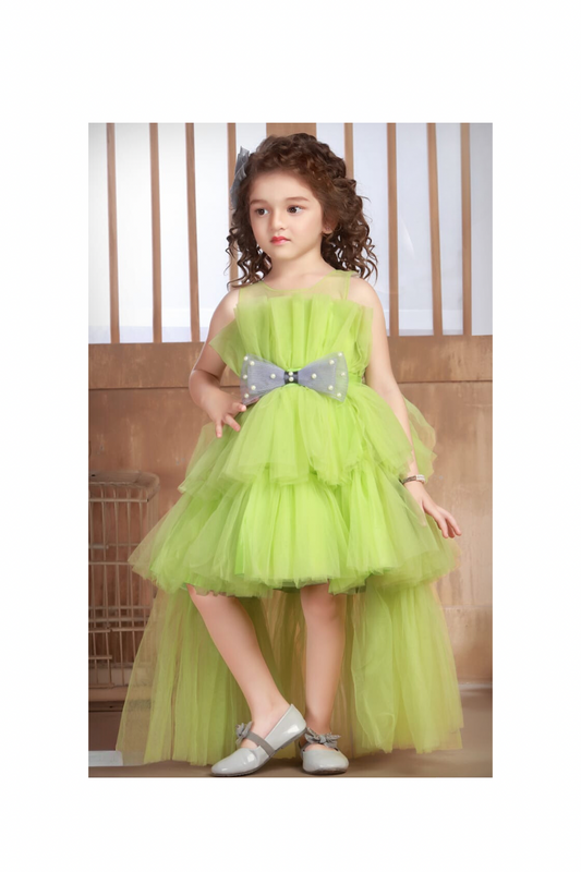 Princess Bow Back long Dress