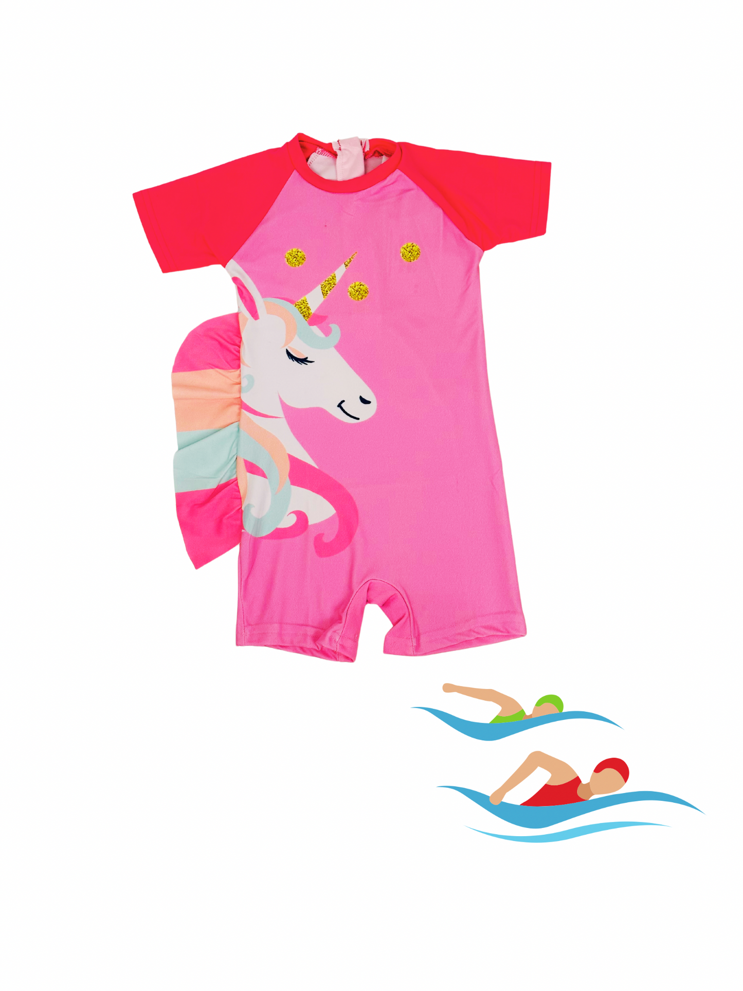 Swim suit Unicorn Half Legged