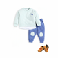 Winter Fleece Sets Patch Baby Unisex